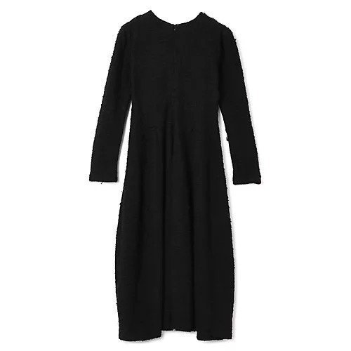 【フォトコピュー/PHOTOCOPIEU】のLONG SLEEVE JERSEY DRESS 人気、トレンドファッション・服の通販 founy(ファニー) 　ファッション　Fashion　レディースファッション　Fashion for Women　トップス・カットソー　Cut & Sew Tops　ワンピース　Dresses　フォーマル・パーティードレス・結婚式用ドレス　Elegant & Casual Dresses　2025年　2025　2025-2026秋冬・A/W　Autumn/Winter 2025–26 AW25–26　クラシカル　Classical, Vintage-Inspired　ジャカード／ジャガード　Jacquard, Woven Pattern　ツイード　Twill, Twill Weave　ドレス　Dress, One-Piece　プレート　Plate, Dish　洗える　Machine Washable　other-2|ID: prp329100004735975 ipo3291000000034210381