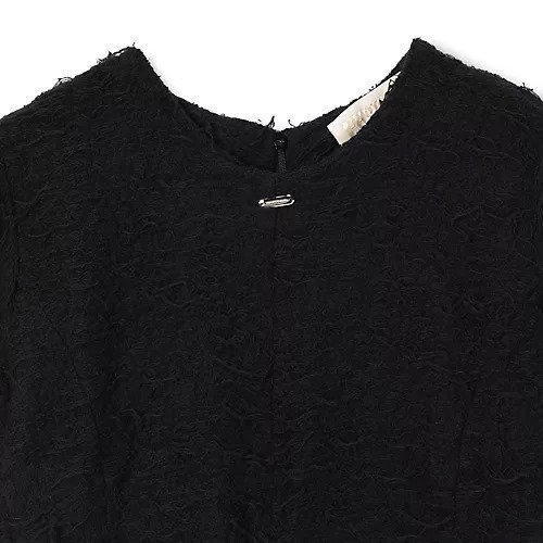 【フォトコピュー/PHOTOCOPIEU】のLONG SLEEVE JERSEY DRESS 人気、トレンドファッション・服の通販 founy(ファニー) 　ファッション　Fashion　レディースファッション　Fashion for Women　トップス・カットソー　Cut & Sew Tops　ワンピース　Dresses　フォーマル・パーティードレス・結婚式用ドレス　Elegant & Casual Dresses　2025年　2025　2025-2026秋冬・A/W　Autumn/Winter 2025–26 AW25–26　クラシカル　Classical, Vintage-Inspired　ジャカード／ジャガード　Jacquard, Woven Pattern　ツイード　Twill, Twill Weave　ドレス　Dress, One-Piece　プレート　Plate, Dish　洗える　Machine Washable　other-3|ID: prp329100004735975 ipo3291000000034210382