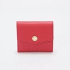 【トプカピ/TOPKAPI】の【TREASURE TOPKAPI】スムースレザー 幾何柄 二つ折り財布 人気、トレンドファッション・服の通販 founy(ファニー) ファッション Fashion レディースファッション Fashion for Women ミニ財布・二つ折り財布 Wallets & Card Cases コンビ Combo, Combination Style ボックス Boxy, Box Shape ポケット Pocket, Pocket Detail メタル Metal, Metal Parts 財布 Wallet, Purse thumbnail レッド|ID: prp329100004735982 ipo3291000000034210446