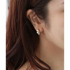 【コレカラ/collecala】のminiループフィット・パール フープイヤリング ゴールド|ID: prp329100004735983 ipo3291000000034210457