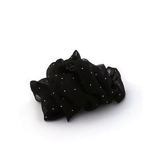 【コレカラ/collecala】のボリュームオーガンジー バンスクリップ 人気、トレンドファッション・服の通販 founy(ファニー) 　ファッション　Fashion　レディースファッション　Fashion for Women　おすすめ　Recommended / Our Picks　オーガンジー　Organza Fabric　ドット　Polka Dot, Dot Pattern　ドレス　Dress, One-Piece　other-2|ID: prp329100004735993 ipo3291000000034210522