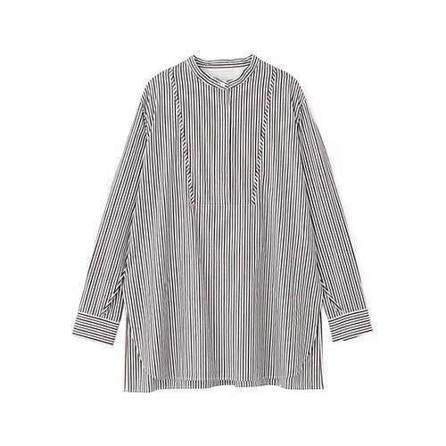 【ヒューマンウーマン/HUMAN WOMAN】のストライプオーバーブラウス 人気、トレンドファッション・服の通販 founy(ファニー) ファッション Fashion レディースファッション Fashion for Women トップス・カットソー Cut & Sew Tops シャツ・ブラウス・オフィスカジュアル Elegant Blouses & Button-Ups おすすめ Recommended / Our Picks シンプル Simple, Minimal スタンダード Standard, Basic ストライプ Stripe, Striped Pattern パイピング Piping, Trim Design ロング Long, Long-Length other-2|ID: prp329100004737460 ipo3291000000034219557