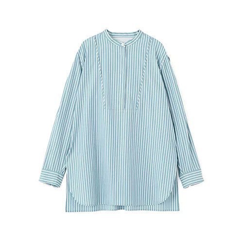 【ヒューマンウーマン/HUMAN WOMAN】のストライプオーバーブラウス 人気、トレンドファッション・服の通販 founy(ファニー) ファッション Fashion レディースファッション Fashion for Women トップス・カットソー Cut & Sew Tops シャツ・ブラウス・オフィスカジュアル Elegant Blouses & Button-Ups おすすめ Recommended / Our Picks シンプル Simple, Minimal スタンダード Standard, Basic ストライプ Stripe, Striped Pattern パイピング Piping, Trim Design ロング Long, Long-Length other-3|ID: prp329100004737460 ipo3291000000034219559