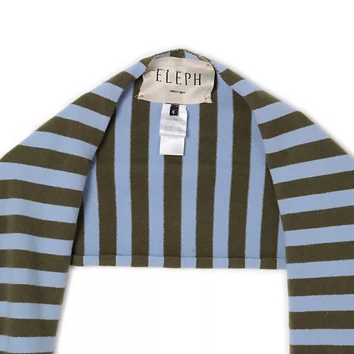 【エレフ/Eleph】のSLIM SLEEVES 人気、トレンドファッション・服の通販 founy(ファニー) 　ファッション　Fashion　レディースファッション　Fashion for Women　トップス・カットソー　Cut & Sew Tops　2025年　2025　2025-2026秋冬・A/W　Autumn/Winter 2025–26 AW25–26　カーディガン　Cardigan, Knitwear　ボーダー　Border, Stripe　マフラー　Scarf, Muffler　洗える　Machine Washable　other-3|ID: prp329100004737469 ipo3291000000034219644