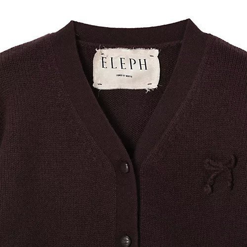 【エレフ/Eleph】のSINDY CARDIGAN 人気、トレンドファッション・服の通販 founy(ファニー) 　ファッション　Fashion　レディースファッション　Fashion for Women　トップス・カットソー　Cut & Sew Tops　カーディガン・羽織り　Layered Style Cardigans　2025年　2025　2025-2026秋冬・A/W　Autumn/Winter 2025–26 AW25–26　カーディガン　Cardigan, Knitwear　フィット　Fit, Slim Fit　ボックス　Boxy, Box Shape　モチーフ　Motif, Design Theme　リボン　Ribbon, Bow　洗える　Machine Washable　other-3|ID: prp329100004737471 ipo3291000000035316538