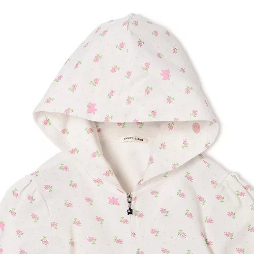 【サンディーリアング/SANDY LIANG】のCARDAMOM HOODIE 人気、トレンドファッション・服の通販 founy(ファニー) 　ファッション　Fashion　レディースファッション　Fashion for Women　2025年　2025　2025-2026秋冬・A/W　Autumn/Winter 2025–26 AW25–26　おすすめ　Recommended / Our Picks　コンパクト　Compact, Small Size　ジップ　Zip, Zipper　セットアップ　Set-Up, Coordinated Outfit　フラワー　Flower, Floral　モチーフ　Motif, Design Theme　洗える　Machine Washable　other-3|ID: prp329100004737474 ipo3291000000035604094