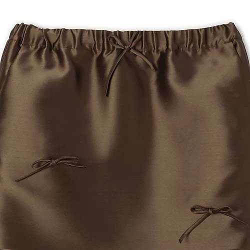 【エレフ/Eleph】のSIMPLE BOW SKIRT 人気、トレンドファッション・服の通販 founy(ファニー) ファッション Fashion レディースファッション Fashion for Women スカート Skirts 2025年 2025 2025-2026秋冬・A/W Autumn/Winter 2025–26 AW25–26 サテン Satin, Glossy Fabric バランス Balance, Style Balance フェミニン Feminine, Girly モチーフ Motif, Design Theme リボン Ribbon, Bow リュクス Luxury, Elegant, High-End, Chic ロング Long, Long-Length other-3|ID: prp329100004737478 ipo3291000000034219708