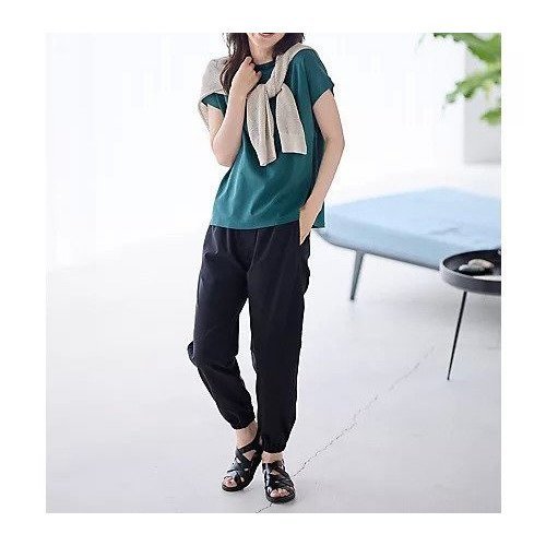 【エニー/ANY】の【洗濯機可/ストレッチ/ウエストゴム/UVカット】大人の7daysジョガーパンツ 人気、トレンドファッション・服の通販 founy(ファニー) 　ファッション　Fashion　レディースファッション　Fashion for Women　パンツ　Pants & Trousers　おすすめ　Recommended / Our Picks　サンダル　Sandals, Summer Shoes　シューズ　Shoes, Footwear　ストレッチ　Stretch, Stretchy Fabric　フラット　Flat, Flat Shoes　夏　Summer　other-2|ID: prp329100004737481 ipo3291000000034219726