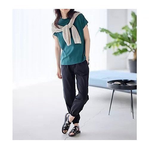 【エニー/ANY】の【洗濯機可/ストレッチ/ウエストゴム/UVカット】大人の7daysジョガーパンツ 人気、トレンドファッション・服の通販 founy(ファニー) 　ファッション　Fashion　レディースファッション　Fashion for Women　パンツ　Pants & Trousers　おすすめ　Recommended / Our Picks　サンダル　Sandals, Summer Shoes　シューズ　Shoes, Footwear　ストレッチ　Stretch, Stretchy Fabric　フラット　Flat, Flat Shoes　夏　Summer　other-3|ID: prp329100004737481 ipo3291000000034219729