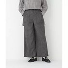 【ヒューマンウーマン/HUMAN WOMAN】のシルクネップツイルツィードベイカーセミワイドパンツ 人気、トレンドファッション・服の通販 founy(ファニー) ファッション Fashion レディースファッション Fashion for Women パンツ Pants & Trousers おすすめ Recommended / Our Picks シルク Silk, 100% Silk スタンダード Standard, Basic スニーカー Sneakers, Trainers ツイード／ツィード Choker, Choker Necklace ツイル Twist, Twisted Detail ネップ Nepp, Slub Yarn ボトム Bottoms, Lower Wear thumbnail ブラック|ID: prp329100004737485 ipo3291000000034219753