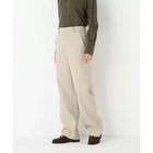【ヒューマンウーマン/HUMAN WOMAN】のダブルクロスストレートパンツ 人気、トレンドファッション・服の通販 founy(ファニー) ファッション Fashion レディースファッション Fashion for Women パンツ Pants & Trousers おすすめ Recommended / Our Picks スタンダード Standard, Basic ストレッチ Stretch, Stretchy Fabric ストレート Straight, Straight Cut ポケット Pocket, Pocket Detail thumbnail ライトベージュ|ID: prp329100004737490 ipo3291000000034219779