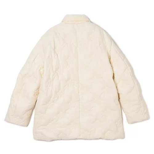 【エレフ/Eleph】のSMALL PUFF COAT 人気、トレンドファッション・服の通販 founy(ファニー) 　ファッション　Fashion　レディースファッション　Fashion for Women　アウター　Coat / Outerwear Collection　コート・ロングコート・ピーコート　Long Coats, Peacoats & More　2025年　2025　2025-2026秋冬・A/W　Autumn/Winter 2025–26 AW25–26　キルト　Quilt, Quilted Fabric　クラシック　Classic, Timeless Style　クロップド　Cropped, Short Length　フラワー　Flower, Floral　防寒　Cold Protection, Winter-Ready　other-2|ID: prp329100004737512 ipo3291000000034219927