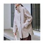 【エニー/ANY】のスタンドコクーンコート グレージュ|ID: prp329100004737517 ipo3291000000034219959