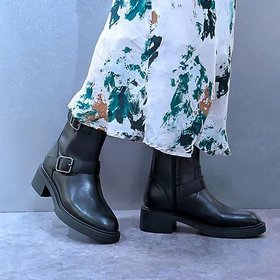 【エンチャンテッド/enchanted】 【APOM】晴雨兼用・本革ウォータープルーフエンジニアブーツ人気、トレンドファッション・服の通販 founy(ファニー) ファッション Fashion レディースファッション Fashion for Women インソール Shoe Insole クッション Cushion, Throw Pillow 軽量 Lightweight, Ultra Light フェミニン Feminine, Girly マニッシュ Mannish, Boyish モダン Modern, Contemporary エレガント 上品 Elegant |ID:prp329100004737581
