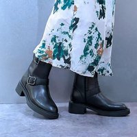 【エンチャンテッド/enchanted】の【APOM】晴雨兼用・本革ウォータープルーフエンジニアブーツ 人気、トレンドファッション・服の通販 founy(ファニー) ファッション Fashion レディースファッション Fashion for Women インソール Shoe Insole クッション Cushion, Throw Pillow 軽量 Lightweight, Ultra Light フェミニン Feminine, Girly マニッシュ Mannish, Boyish モダン Modern, Contemporary エレガント 上品 Elegant |ID:prp329100004737581