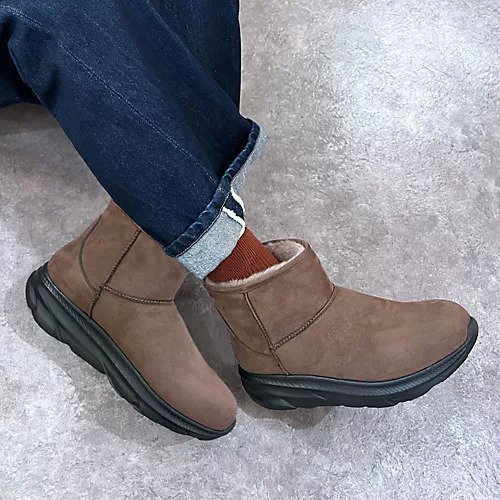 【エンチャンテッド/enchanted】の撥水エコファースリッポンブーツ インテリア・キッズ・メンズ・レディースファッション・服の通販 founy(ファニー) https://founy.com/ ファッション Fashion レディースファッション Fashion for Women ショート Short, Short Length デニム Denim, Jeans Material フェイクファー Faux Fur, Imitation Fur 冬 Winter / This Winter 軽量 Lightweight, Ultra Light |ID: prp329100004737582 ipo3291000000034220860