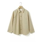 【ミディウミ/MidiUmi】のTWO&MOREブルゾンシャツ ベージュ|ID: prp329100004738894 ipo3291000000036261006