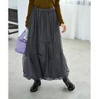 【スタイルデリ/STYLE DELI】の【LUXE】タックチュールバルーンスカート チャコール|ID: prp329100004738903 ipo3291000000034229228