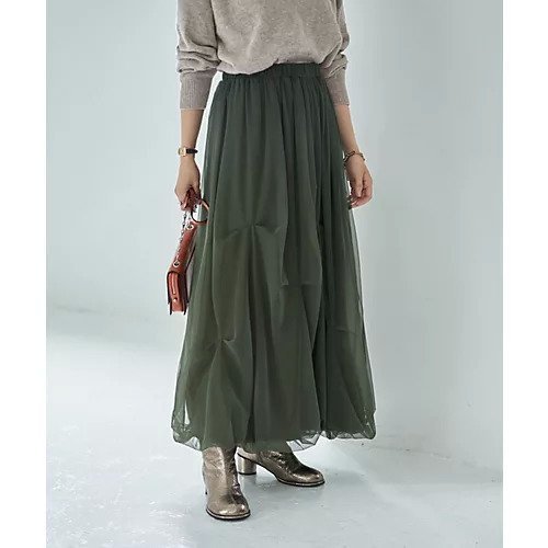 【スタイルデリ/STYLE DELI】の【LUXE】タックチュールバルーンスカート インテリア・キッズ・メンズ・レディースファッション・服の通販 founy(ファニー) https://founy.com/ ファッション Fashion レディースファッション Fashion for Women スカート Skirts くるぶし Ankle-Length カットソー Cut and Sewn Top カーディガン Cardigan, Knitwear ジャケット Jacket, Outerwear スウェット / スエット Sweatshirt, Sweatwear スタイリッシュ Stylish, Fashionable スニーカー Sneakers, Trainers スリット Slit, Slit Detail タイツ Tights, Legwear チュール Tulip, Tulip Motif 定番 Standard, Basic Item バルーン Balloon, Balloon Silhouette パーカー Hoodie, Parka ベスト Vest, Waistcoat ポケット Pocket, Pocket Detail モコモコ Fuzzy, Fluffy ループ Loop, Loop Knit エレガント 上品 Elegant |ID: prp329100004738903 ipo3291000000034565790