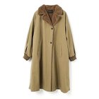 【ミズイロ インド/mizuiro ind】のバックボアコート 人気、トレンドファッション・服の通販 founy(ファニー) ファッション Fashion レディースファッション Fashion for Women アウター Coat / Outerwear Collection コート・ロングコート・ピーコート Long Coats, Peacoats & More なめらか Smooth, Silky Texture ロング Long, Long-Length 人気 Popular, Best Seller 今季 This Season, Current Season 再入荷 Restock / Back in Stock thumbnail ベージュ|ID: prp329100004738920 ipo3291000000034229350