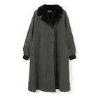 【ミズイロ インド/mizuiro ind】のバックボアコート 人気、トレンドファッション・服の通販 founy(ファニー) ファッション Fashion レディースファッション Fashion for Women アウター Coat / Outerwear Collection コート・ロングコート・ピーコート Long Coats, Peacoats & More なめらか Smooth, Silky Texture ロング Long, Long-Length 人気 Popular, Best Seller 今季 This Season, Current Season 再入荷 Restock / Back in Stock thumbnail チャコールグレー|ID: prp329100004738920 ipo3291000000034229352