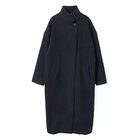 【ミズイロ インド/mizuiro ind】のウールブレンドスタンドカラーコート 人気、トレンドファッション・服の通販 founy(ファニー) ファッション Fashion レディースファッション Fashion for Women アウター Coat / Outerwear Collection コート・ロングコート・ピーコート Long Coats, Peacoats & More スタンダード Standard, Basic ハイネック High Neck, Mock Neck ベーシック Basic, Essential 人気 Popular, Best Seller 再入荷 Restock / Back in Stock thumbnail ネイビー|ID: prp329100004738922 ipo3291000000034229368