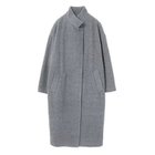 【ミズイロ インド/mizuiro ind】のウールブレンドスタンドカラーコート 人気、トレンドファッション・服の通販 founy(ファニー) ファッション Fashion レディースファッション Fashion for Women アウター Coat / Outerwear Collection コート・ロングコート・ピーコート Long Coats, Peacoats & More スタンダード Standard, Basic ハイネック High Neck, Mock Neck ベーシック Basic, Essential 人気 Popular, Best Seller 再入荷 Restock / Back in Stock thumbnail チャコールグレー|ID: prp329100004738922 ipo3291000000034229372