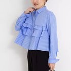 【ノーリーズ/NOLLEY'S】の【MARILYN MOON/マリリーンムーン】layered raffle blouse ブルー系3|ID: prp329100004739971 ipo3291000000034240885