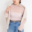 【ノーリーズソフィー/NOLLEY'S sophi】のウォッシャブルシアーオーガンジータートルネック ベビーピンク|ID: prp329100004739985 ipo3291000000034472705