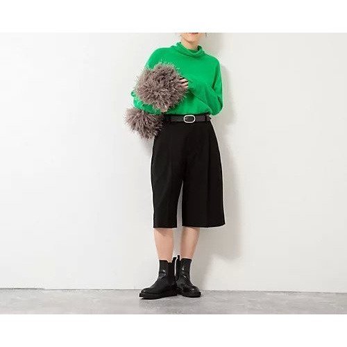 【リエミラー/Rie Miller】のウォッシャブル2タックハーフパンツ 人気、トレンドファッション・服の通販 founy(ファニー)  ファッション Fashion レディースファッション Fashion for Women パンツ Pants & Trousers ショートパンツ・ハーフパンツ High-Waisted & Relaxed Shorts 2025年 2025 2025-2026秋冬・A/W Autumn/Winter 2025–26 AW25–26 ウォッシャブル Machine Washable ストレッチ Stretch, Stretchy Fabric スマート Smart, Elegant ソックス Socks, Hosiery バランス Balance, Style Balance フィット Fit, Slim Fit ロング Long, Long-Length other-2|ID: prp329100004739995 ipo3291000000034242210