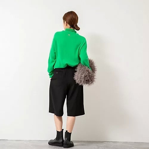 【リエミラー/Rie Miller】のウォッシャブル2タックハーフパンツ 人気、トレンドファッション・服の通販 founy(ファニー)  ファッション Fashion レディースファッション Fashion for Women パンツ Pants & Trousers ショートパンツ・ハーフパンツ High-Waisted & Relaxed Shorts 2025年 2025 2025-2026秋冬・A/W Autumn/Winter 2025–26 AW25–26 ウォッシャブル Machine Washable ストレッチ Stretch, Stretchy Fabric スマート Smart, Elegant ソックス Socks, Hosiery バランス Balance, Style Balance フィット Fit, Slim Fit ロング Long, Long-Length other-3|ID: prp329100004739995 ipo3291000000034242212