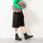 【リエミラー/Rie Miller】のウォッシャブル2タックハーフパンツ ブラック|ID: prp329100004739995 ipo3291000000034705699