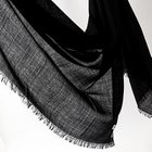 【ノーリーズ グッドマン/NOLLEY'S goodman / MEN】の梳毛ウールマフラー100 人気、トレンドファッション・服の通販 founy(ファニー) ファッション Fashion メンズファッション Fashion for Men なめらか Smooth, Silky Texture マフラー Scarf, Muffler ワンポイント One Point, Statement Accent 軽量 Lightweight, Ultra Light thumbnail ブラック|ID: prp329100004740038 ipo3291000000034241474