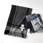 【ノーリーズ グッドマン/NOLLEY'S goodman / MEN】のカシミヤチェックマフラー30 人気、トレンドファッション・服の通販 founy(ファニー) ファッション Fashion メンズファッション Fashion for Men チェック Check, Plaid, Tartan マフラー Scarf, Muffler 冬 Winter / This Winter thumbnail グレー系2|ID: prp329100004740041 ipo3291000000034241487