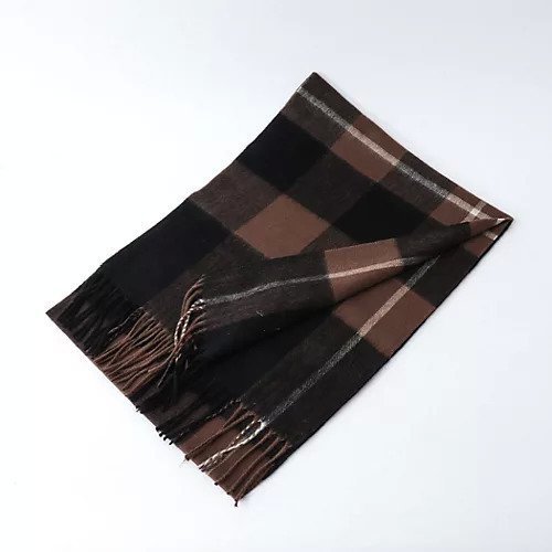 【ノーリーズ グッドマン/NOLLEY'S goodman / MEN】のカシミヤチェックマフラー30 インテリア・キッズ・メンズ・レディースファッション・服の通販 founy(ファニー) 　ファッション　Fashion　メンズファッション　Fashion for Men　チェック　Check, Plaid, Tartan　マフラー　Scarf, Muffler　冬　Winter / This Winter　ブラウン系1|ID: prp329100004740041 ipo3291000000034241493