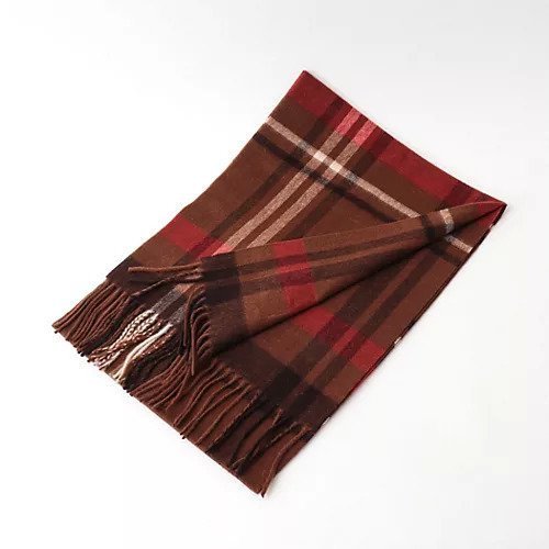 【ノーリーズ グッドマン/NOLLEY'S goodman / MEN】のカシミヤチェックマフラー30 インテリア・キッズ・メンズ・レディースファッション・服の通販 founy(ファニー) 　ファッション　Fashion　メンズファッション　Fashion for Men　チェック　Check, Plaid, Tartan　マフラー　Scarf, Muffler　冬　Winter / This Winter　ブラウン系2|ID: prp329100004740041 ipo3291000000034241494