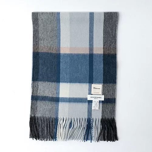 【ノーリーズ グッドマン/NOLLEY'S goodman / MEN】のカシミヤチェックマフラー30 人気、トレンドファッション・服の通販 founy(ファニー) 　ファッション　Fashion　メンズファッション　Fashion for Men　チェック　Check, Plaid, Tartan　マフラー　Scarf, Muffler　冬　Winter / This Winter　other-2|ID: prp329100004740041 ipo3291000000034241498
