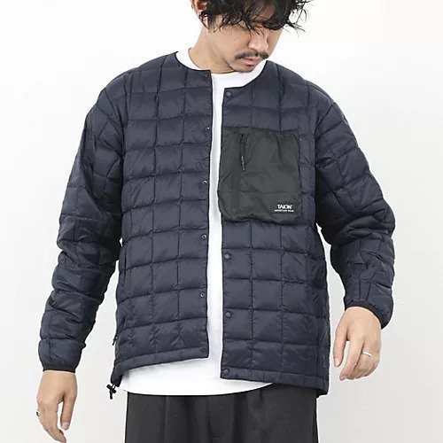 【ノーリーズ グッドマン/NOLLEY'S goodman / MEN】の【TAION/タイオン】MOUNTAIN C NECK LIGHT DOWN JACKT 25AW インテリア・キッズ・メンズ・レディースファッション・服の通販 founy(ファニー) ファッション Fashion メンズファッション Fashion for Men ジャケット Jacket, Outerwear スラックス Slacks, Dress Pants ダウン Down, Puffer デニム Denim, Jeans Material ドローコード Drawcord, Drawstring Cord パーカー Hoodie, Parka ポケット Pocket, Pocket Detail 2025年 2025 2025-2026秋冬・A/W Autumn/Winter 2025–26 AW25–26 ダークネイビー|ID: prp329100004740053 ipo3291000000034241581
