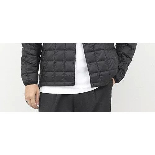 【ノーリーズ グッドマン/NOLLEY'S goodman / MEN】の【TAION/タイオン】MOUNTAIN C NECK LIGHT DOWN JACKT 25AW インテリア・キッズ・メンズ・レディースファッション・服の通販 founy(ファニー) ファッション Fashion メンズファッション Fashion for Men ジャケット Jacket, Outerwear スラックス Slacks, Dress Pants ダウン Down, Puffer デニム Denim, Jeans Material ドローコード Drawcord, Drawstring Cord パーカー Hoodie, Parka ポケット Pocket, Pocket Detail 2025年 2025 2025-2026秋冬・A/W Autumn/Winter 2025–26 AW25–26 ブラック|ID: prp329100004740053 ipo3291000000034241584