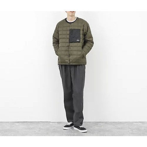 【ノーリーズ グッドマン/NOLLEY'S goodman / MEN】の【TAION/タイオン】MOUNTAIN C NECK LIGHT DOWN JACKT 25AW 人気、トレンドファッション・服の通販 founy(ファニー) ファッション Fashion メンズファッション Fashion for Men ジャケット Jacket, Outerwear スラックス Slacks, Dress Pants ダウン Down, Puffer デニム Denim, Jeans Material ドローコード Drawcord, Drawstring Cord パーカー Hoodie, Parka ポケット Pocket, Pocket Detail 2025年 2025 2025-2026秋冬・A/W Autumn/Winter 2025–26 AW25–26 other-3|ID: prp329100004740053 ipo3291000000034241590