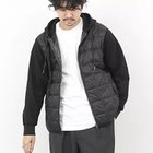 【ノーリーズ グッドマン/NOLLEY'S goodman / MEN】の【TAION/タイオン】W-ZIP DOWN HOODIE with SWEATS SLEEVE 25AW ブラック|ID: prp329100004740056 ipo3291000000034241601
