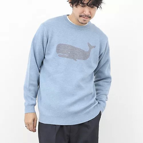 【ノーリーズ グッドマン/NOLLEY'S goodman / MEN】のクジラWJQ ダブルジャカードニット 25AW 人気、トレンドファッション・服の通販 founy(ファニー) 　ファッション　Fashion　メンズファッション　Fashion for Men　2025年　2025　2025-2026秋冬・A/W　Autumn/Winter 2025–26 AW25–26　おすすめ　Recommended / Our Picks　インナー　Innerwear　ウォッシャブル　Machine Washable　ギフト プレゼント　Gift / Present　シンプル　Simple, Minimal　ジャカード／ジャガード　Jacquard, Woven Pattern　ジャケット　Jacket, Outerwear　スウェット / スエット　Sweatshirt, Sweatwear　スラックス　Slacks, Dress Pants　ダブル　Double, Double-Breasted　デニム　Denim, Jeans Material　ブルゾン　Blouson, Bomber Jacket　other-3|ID: prp329100004740057 ipo3291000000034494813