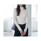 【スタイルデリ/STYLE DELI】のとろみ薄リブルーズタートルトップス ホワイト|ID: prp329100004741059 ipo3291000000035915347