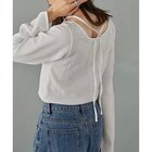 【スタイルデリ/STYLE DELI】のホルターポイントラッセル編みカットソートップス ホワイト|ID: prp329100004741064 ipo3291000000036262555