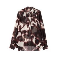 【アドーア/ADORE】のロールシャッハプリントブラウス 人気、トレンドファッション・服の通販 founy(ファニー) ファッション Fashion レディースファッション Fashion for Women トップス・カットソー Cut & Sew Tops シャツ・ブラウス・オフィスカジュアル Elegant Blouses & Button-Ups おすすめ Recommended / Our Picks シフォン Chiffon, Lightweight Fabric スタンダード Standard, Basic スリーブ Sleeve, Long Sleeve / Short Sleeve フィット Fit, Slim Fit プリント Print, Printed Pattern モダン Modern, Contemporary モチーフ Motif, Design Theme ルーズ Loose, Oversized A/W・秋冬 Autumn/Winter |ID:prp329100004741067