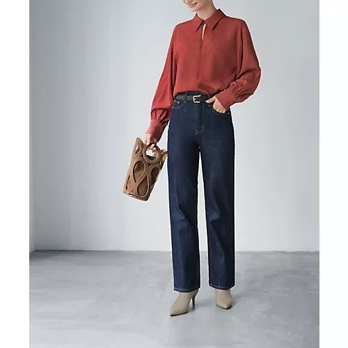 【スタイルデリ/STYLE DELI】のドビーシャツ襟ブラウス 人気、トレンドファッション・服の通販 founy(ファニー) 　ファッション　Fashion　レディースファッション　Fashion for Women　トップス・カットソー　Cut & Sew Tops　シャツ・ブラウス・オフィスカジュアル　Elegant Blouses & Button-Ups　イエロー　Yellow　インナー　Innerwear　オレンジ　Orange　ジャケット　Jacket, Outerwear　定番　Standard, Basic Item　バランス　Balance, Style Balance　フォルム　Silhouette, Form　ポケット　Pocket, Pocket Detail　A/W・秋冬　Autumn/Winter　夏　Summer　other-2|ID: prp329100004741068 ipo3291000000035912908