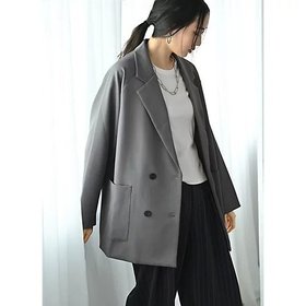 【スタイルデリ/STYLE DELI】 【BLK001】ビックダブルテーラードジャケット人気、トレンドファッション・服の通販 founy(ファニー) ファッション Fashion レディースファッション Fashion for Women アウター Coat / Outerwear Collection レディースジャケット・軽アウター Jackets テーラードジャケット / 通勤・きれいめスタイル Tailored Jackets & Blazers インナー Innerwear 春 Spring 秋 Autumn クール Cool, Chic ジャケット Jacket, Outerwear ダブル Double, Double-Breasted デニム Denim, Jeans Material トレンド Trend, Trending Now ドレープ Drape, Draping Fabric バランス Balance, Style Balance ポケット Pocket, Pocket Detail マニッシュ Mannish, Boyish ロング Long, Long-Length 冬 Winter / This Winter おすすめ Recommended / Our Picks エレガント 上品 Elegant ビジネス 仕事 通勤 Business / Work / Commuting |ID:prp329100004741097
