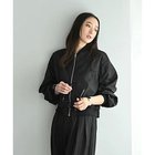 【スタイルデリ/STYLE DELI】の【BLK001】シャーリングエンボスジップブルゾン 人気、トレンドファッション・服の通販 founy(ファニー) ファッション Fashion レディースファッション Fashion for Women アウター Coat / Outerwear Collection ブルゾンジャケット・スポーティアウター Blouson Jackets 春 Spring 秋 Autumn コンパクト Compact, Small Size シャーリング Shirring, Ruched シンプル Simple, Minimal バランス Balance, Style Balance ブルゾン Blouson, Bomber Jacket ポケット Pocket, Pocket Detail ロング Long, Long-Length ワイド Wide, Wide Fit おすすめ Recommended / Our Picks 夏 Summer エレガント 上品 Elegant thumbnail ブラック|ID: prp329100004741098 ipo3291000000034254851