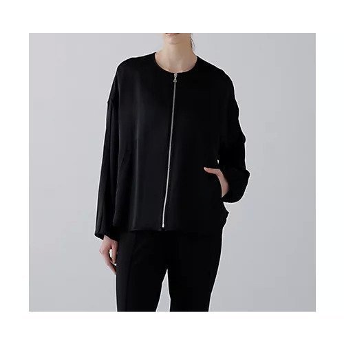 【アドーア/ADORE】のリュクスサテンジャケット 人気、トレンドファッション・服の通販 founy(ファニー) 　ファッション　Fashion　レディースファッション　Fashion for Women　アウター　Coat / Outerwear Collection　レディースジャケット・軽アウター　Jackets　おすすめ　Recommended / Our Picks　サテン　Satin, Glossy Fabric　スタンダード　Standard, Basic　ドレープ　Drape, Draping Fabric　フィット　Fit, Slim Fit　フロント　Front, Front Design　メタル　Metal, Metal Parts　ラウンド　Round, Round Neck　リュクス　Luxury, Elegant, High-End, Chic　ルーズ　Loose, Oversized　A/W・秋冬　Autumn/Winter　other-2|ID: prp329100004741102 ipo3291000000034254876