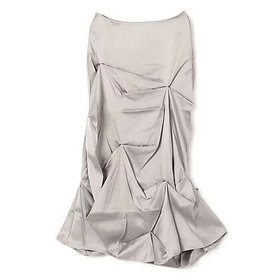 【ガニー/GANNI】 Double Viscose Satin Tuck Detail Long Skirt人気、トレンドファッション・服の通販 founy(ファニー) ファッション Fashion レディースファッション Fashion for Women スカート Skirts ロングスカート Long Skirts / Maxi & Midi Skirts 2025年 2025 2025-2026秋冬・A/W Autumn/Winter 2025–26 AW25–26 アシンメトリー Asymmetrical Style ドレープ Drape, Draping Fabric プリーツ Pleats, Pleated ロング Long, Long-Length |ID:prp329100004743744